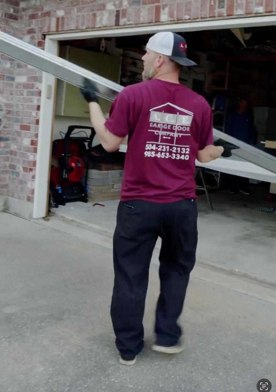 garage door services in biloxi - ace garage door